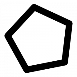 Clipart - mono tool polygon