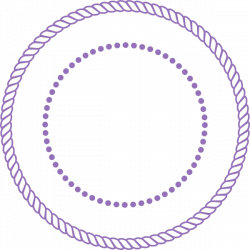 Purple Rope Frame Clip Art at Clker.com - vector clip art online ...