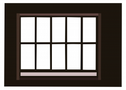 Clipart - Window with lattice(frame)