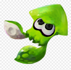Green Squid Splatoon Clipart (#3624950) - PinClipart