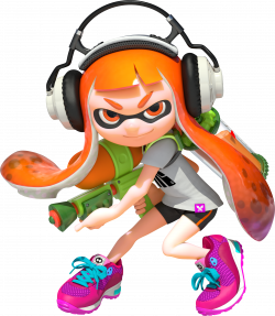 Image - A female Inkling ready for battle.png | Splatoon Wiki ...