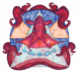 Vampire squid from outa space by Creative-Caro on DeviantArt