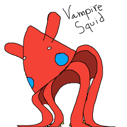 Pixilart - Vampire Squid by SodaPopBrush