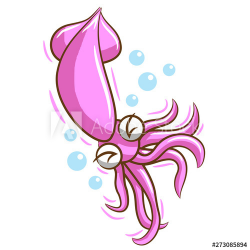 squid vector graphic design clipart - Buy this stock vector ...