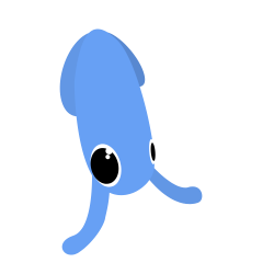Squid pokemon (maybe a starter?), dont have a name for it... : fakemon