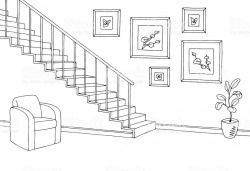 Stairs clipart black and white 8 » Clipart Station