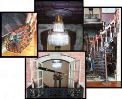 Artfully Musing: STEAMTOWN HOUSE - SPIRAL STAIRCASE, BALCONY STEPS ...