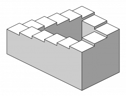 Schroeder Stairs From Wolfram Mathworld Staircase Illusion Photo ...