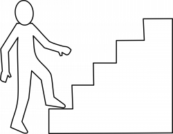 Clipart - Escalier / staircase