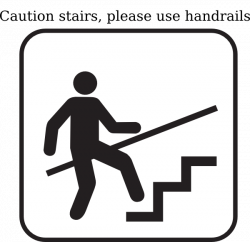 Please Hold Handrails Clip Art at Clker.com - vector clip art online ...