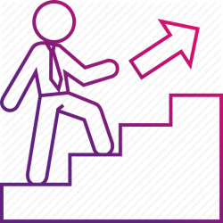 'Business man v2 - purple line' by boris farias