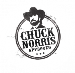 If it doesn't have this seal, it isn't an official Chuck Norris ...