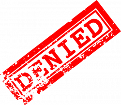 red denied stamp png - Free PNG Images | TOPpng