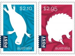 Set of Australian Animals Monotremes stamps | Stamps ~ a miniature ...
