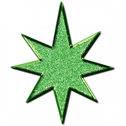 Star D Glitter Green | Free Images at Clker.com - vector clip art ...