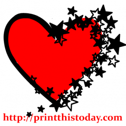A red heart with sparkling | Clipart Panda - Free Clipart Images | A ...