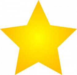 Gold Star Cluster Clip Art - Pics about space