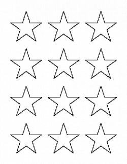 2 Inch Star Pattern | Projects to Try | Pinterest | Star patterns ...