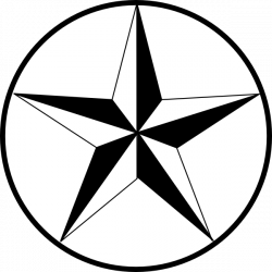 Texas Star Clip Art at Clker.com - vector clip art online, royalty ...