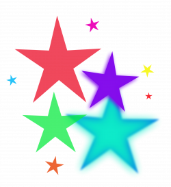 Colorful Stars And Swirls | Clipart Panda - Free Clipart Images