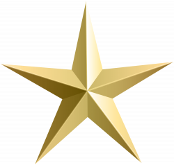 Gold Star Transparent PNG Clip Art | Gallery Yopriceville - High ...