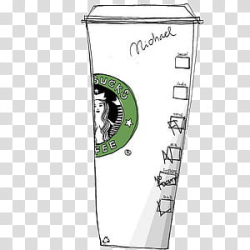 Doodles and drawings I, Starbucks Coffee carton transparent ...