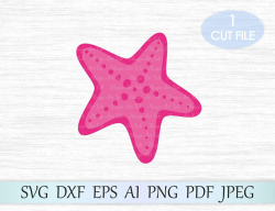 Starfish svg file, Starfish cricut, Sea Star svg file, Sea ...