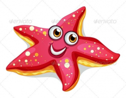 Happy Starfish | Fonts-logos-icons | Starfish, Clip art ...