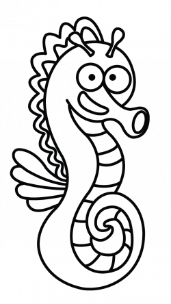 Seahorse sketch, followed this fun tutotial: http://drawingmanuals ...