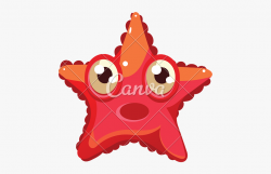 Starfish Clipart Illustration - Molde Da Estatueta Do Oscar ...