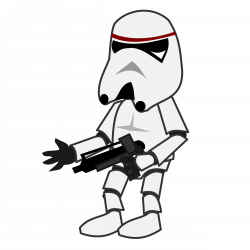 Clipart - Comic characters: Stormtrooper