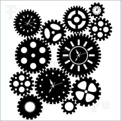 gears clipart | DIY Steampunk | clock cogs clipart | Steampunk Misc ...