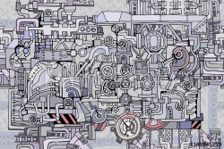 Drawn Steampunk background 3 - 500 X 334 Free Clip Art stock ...