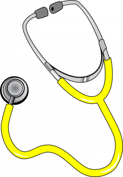 Yellow Stethoscope Clip Art at Clker.com - vector clip art online ...