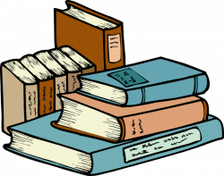 Cartoon Stack Of Books Group (76+)
