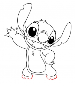 How To Draw Stitch From Lilo And Stitch | stitch | Lilo ...