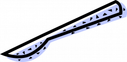 Scalpel and Surgical Suture - Vector Image