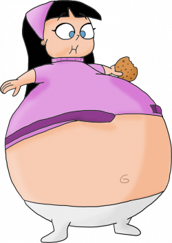 Trixie Tang bloated by JuacoProductionsArts on DeviantArt