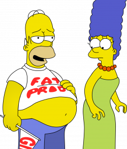 Homer's Fat Tummy by Mighty355 on DeviantArt