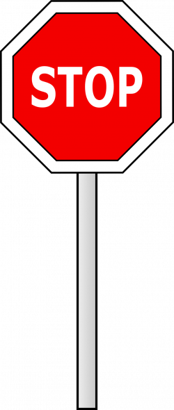 Public Domain Clip Art Image | Illustration of a stop sign | ID ...