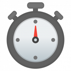 Stopwatch Icon | Noto Emoji Travel & Places Iconset | Google