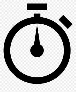 Transparent Stopwatch Hand - Stopwatch Icon Clipart (#798707 ...