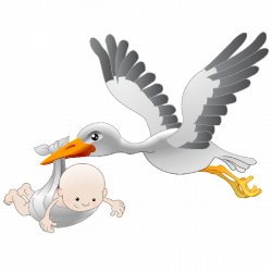 Stork Carrying Baby Girl | فلاتر | Pinterest | Babies, Girls and ...