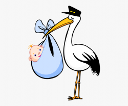Free Clip Art For Birth Announcements - Stork Baby Clipart ...