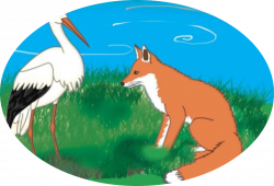 The Cunning Fox and the Clever Stork