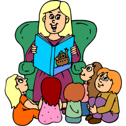 Clip Art Person With Story Clipart