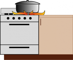 Pot On Stove Clipart