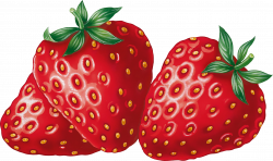 Strawberry clipart cartoon ~ Frames ~ Illustrations ~ HD images ...