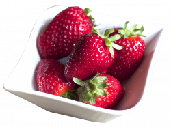 Bowl Filled with Fresh Strawberries png - Free PNG Images | TOPpng