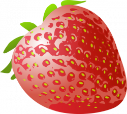 Stawberry Fresh Fruit Clip Art at Clker.com - vector clip art online ...